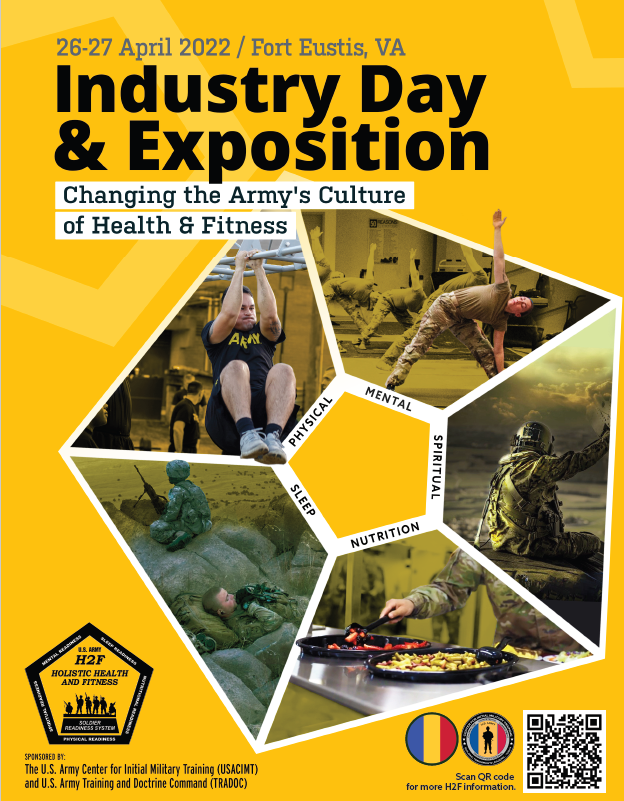 Registration for the #H2F Industry Day &amp; Exposition is open! The event, taking place April 26-27 at Ft Eustis, will feature keynote speakers from TRADOC and <a href="/USACIMT/">U.S. Army CIMT</a>, as well as an Expo highlighting related technologies by over 30 industry partners!

#VictoryStartsHere
<a href="/PaulFunk2/">GEN Paul E. Funk II</a>
