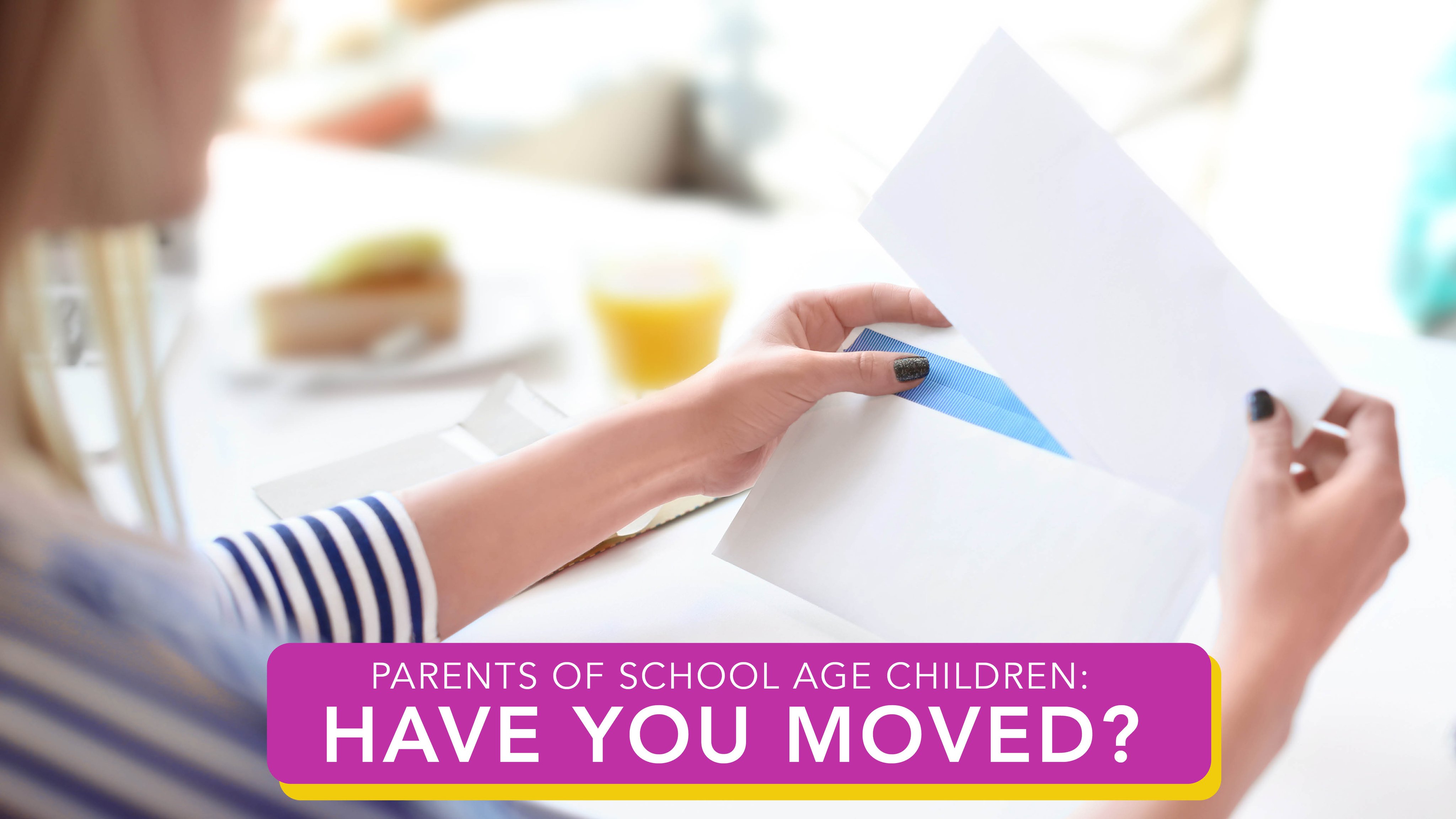 MDHS on Twitter "Make sure your child's correct mailing address is on