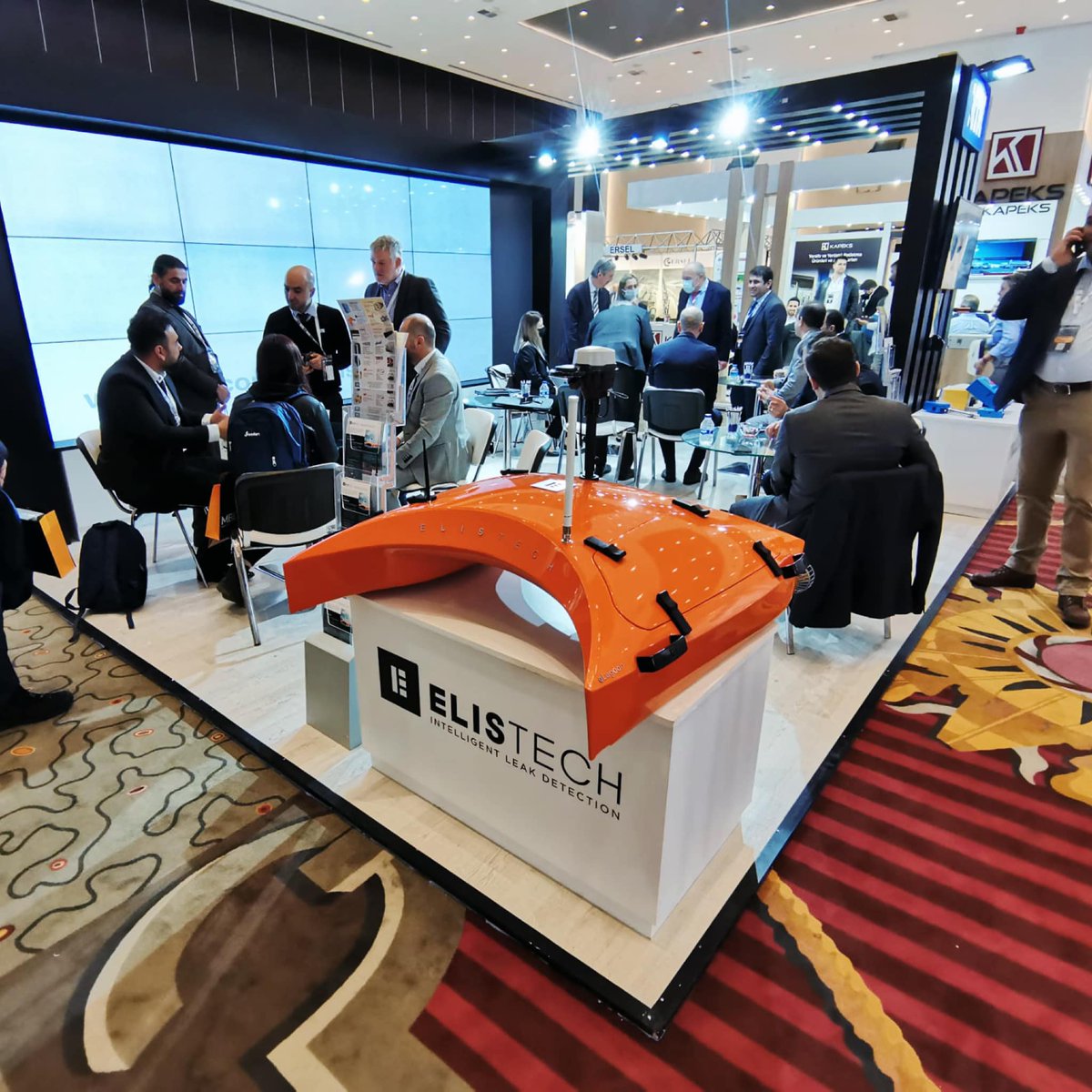 elis_tech's tweet photo. Presenting our #eLagoon drone at #IMCET International Mining Congress and Exhibition in Turkey https://t.co/P27PWgs1SE
