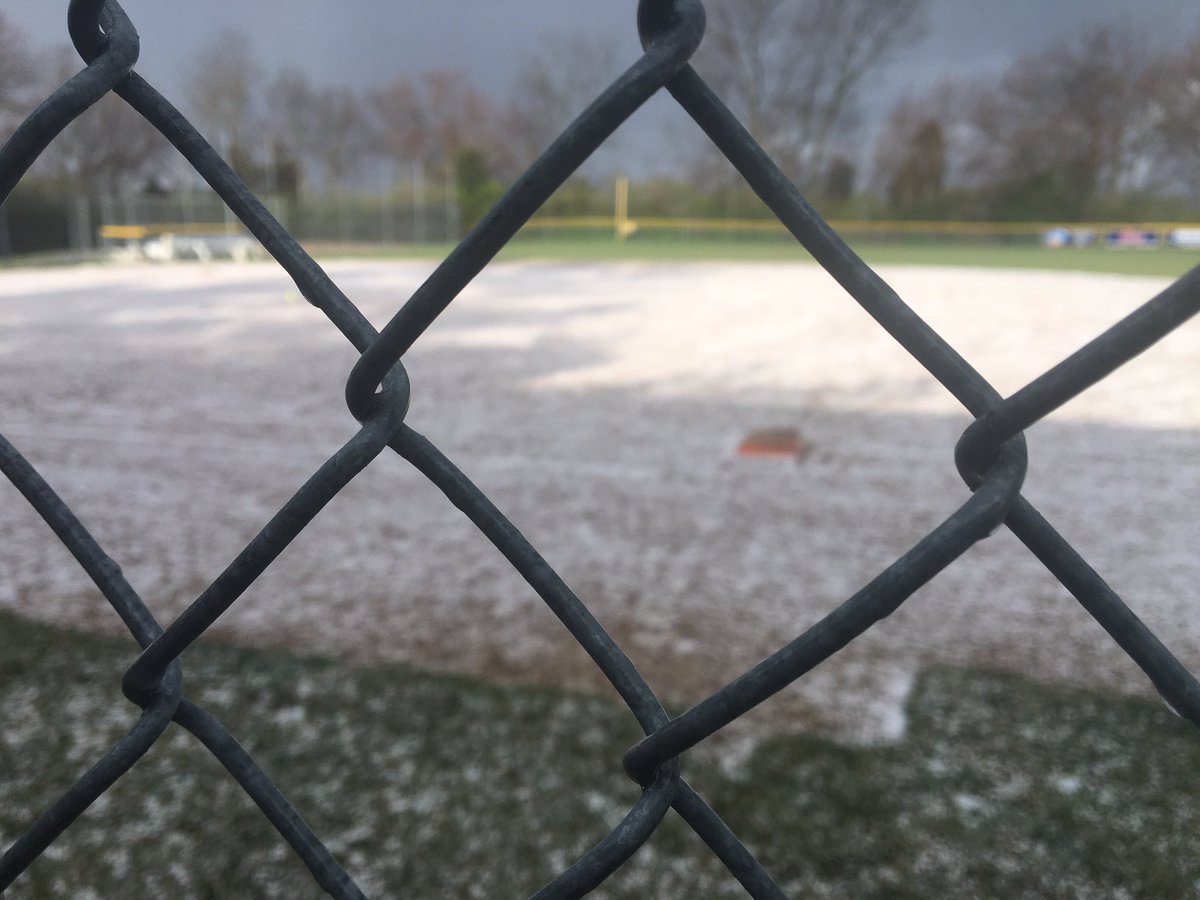 Here at Notre Dame, where we’re in a   HAIL delay in the Bamboo Gardens as Pandas host Cooper in softball. Jaguars lead 3-0 after 3. <a href="/NDA_athletics/">NDA Pandas Athletics</a> <a href="/RCHS_Jaguars/">Cooper HS</a>