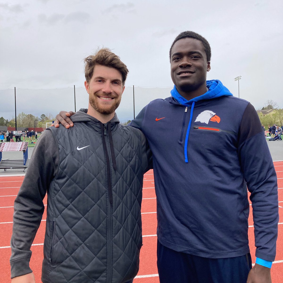 Nice PR of 20.83 (1.5) in the 200m for Fresh. Maka Charamba today in 10c(50f) weather. 

As a Zimbabwean he’s not used to racing in the cold &amp; when I asked about his race after he said, “Coach, I had to close my hands down the home straight as my fingers were getting cold” 😂😂😂