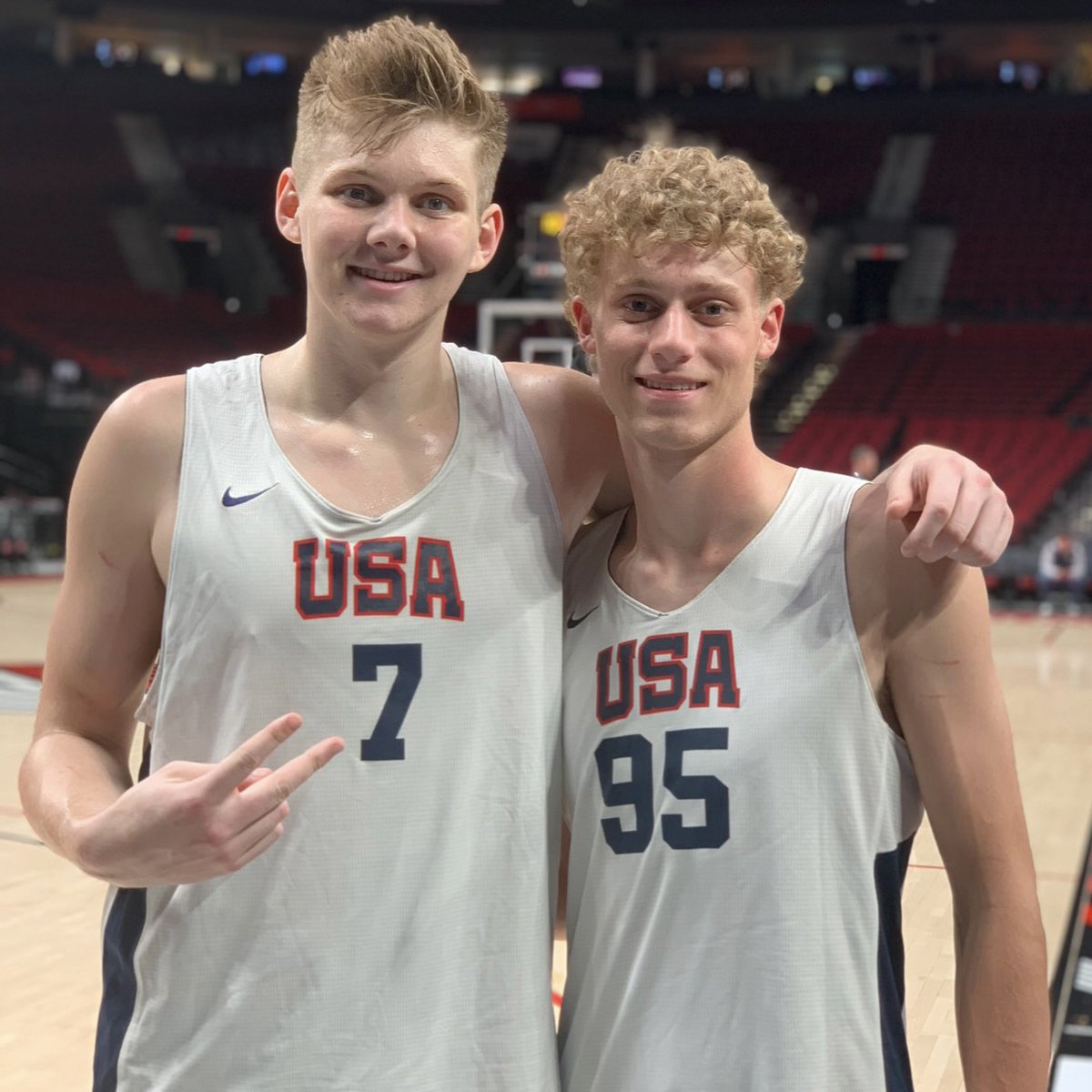 _proinsight's tweet photo. The #PortlandGenerals legend grew this week, thanks to two of the top prospects to ever come out of Utah, Jaxon Kohler & Collin Chandler. So great to have these two P.I.💡favorites in town for @nikehoopsummit scrimmages this week. The best is yet to come for both of these guys. https://t.co/zx0g89AgDv