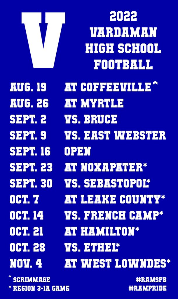 VHSRamsFootball's tweet photo. ⏳🔜 

🐏 #RamsFB #RamPride https://t.co/3XnagfWEXb