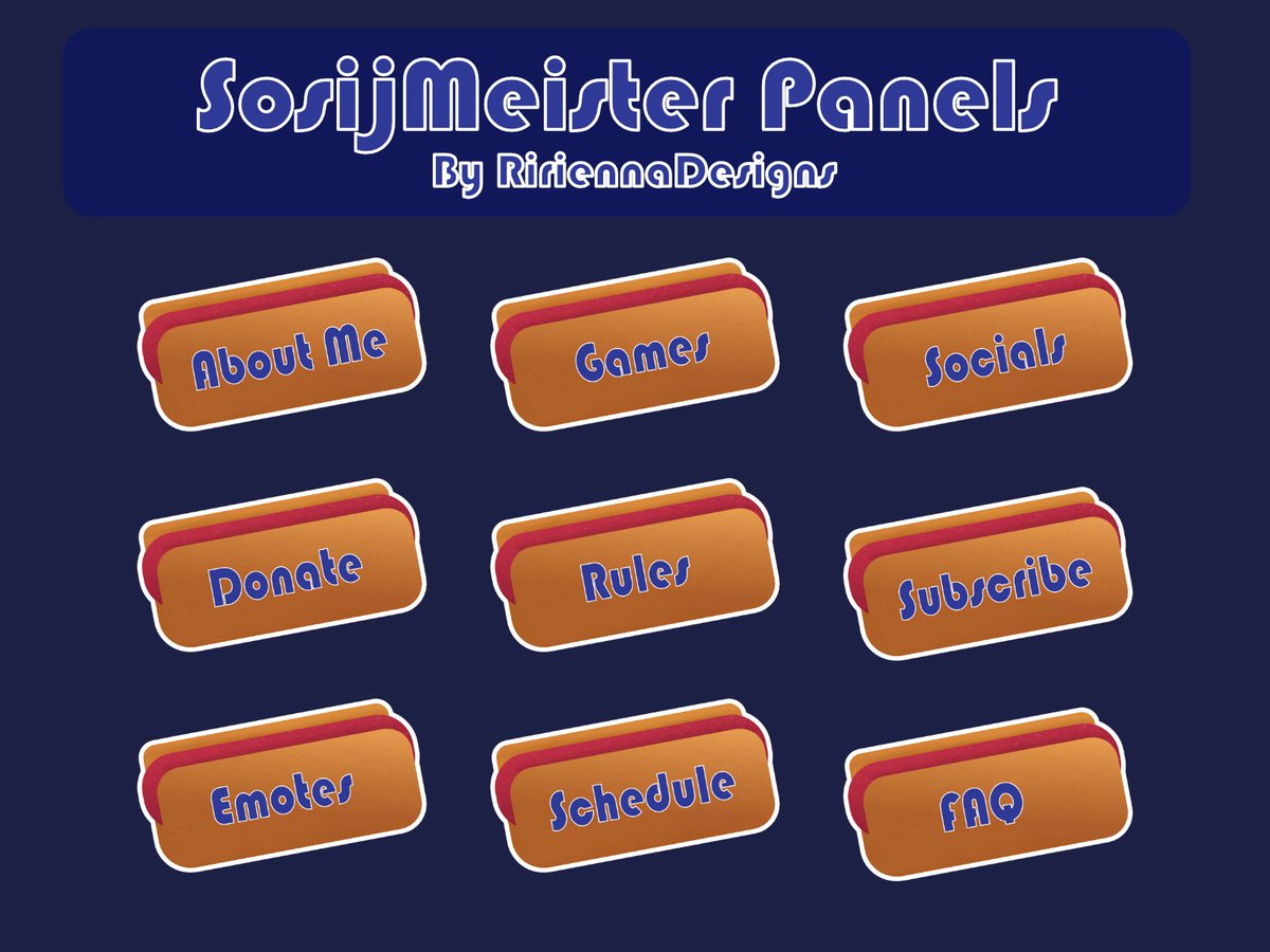RiriennaDesigns's tweet photo. Custom panels for the one and only @TheSosijMeister! https://t.co/VtJBq0GVX6