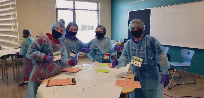 RothsayTigers's tweet photo. Math Operation?! 🩺👩‍⚕️👨‍⚕️ 

Fifth graders reviewed the order of operations. Students became doctors and performed "operations" on patients. They had to solve math problems correctly to save their patient. Luckily, all patients made it through surgery successfully! 👍

#WeAreRothsay https://t.co/yq0A8dyZ9B