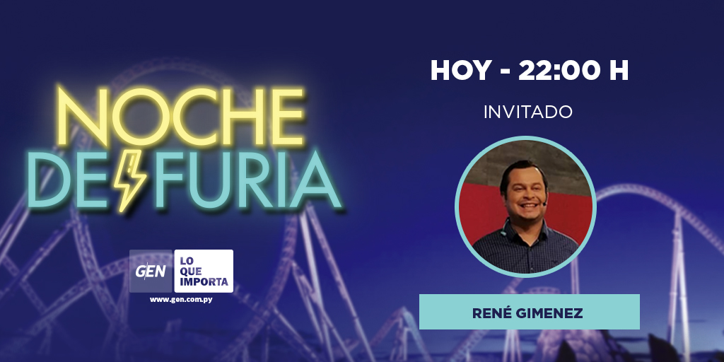 SomosGENAhora's tweet photo. #NDF⚡

¡Hoy tenemos una noche cargada de risas! 🤣
No te pierdas a @ReneGimenez89 en el programa más divertido de la televisión Paraguaya.  🤩😉

🎙 @bluemonkeypops @luchigarciar @augustopizu @doraceria_  @Sabrimontes_ https://t.co/jWUN11NHVZ