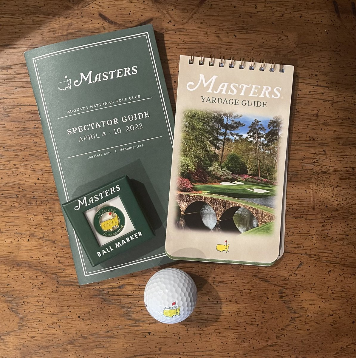 LouStagner's tweet image. Free #themasters giveaway!

To enter:
1. Like
2. Retweet
3. Follow
4. Comment who you think will win and the winning score 

One random winner selected at 9pm eastern on 4/9/2022.

USA shipping only.