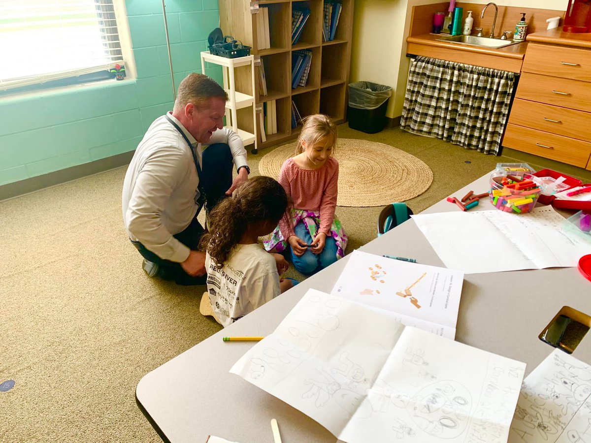 cabotsd's tweet photo. How fun! @DrTCabot &amp; @MichaelByrd54 had an awesome time with these 3rd graders @MtnSprings20 
They planned, designed, and created carnival games through their instruction in Illustrative Math. Dr. Thurman and Mr. Byrd were extremely impressed! Way to go 3rd graders! https://t.co/Tb8vvpXHvO