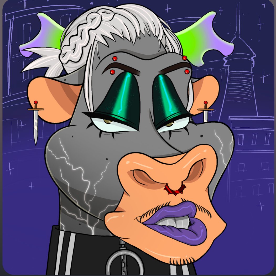 Daria_rosh's tweet photo. #ChicNFTs #NFT #PolygonEveryCHIC COW&amp;BULLzz is a collection of 3,333 genesis NFT’s with trendy and cool items dedicated to cows, bulls, and calves. Owning a chic cow and bull NFT provides you with access to the gamified experience based on breeding, feeding https://t.co/foAOA1Pj5n
