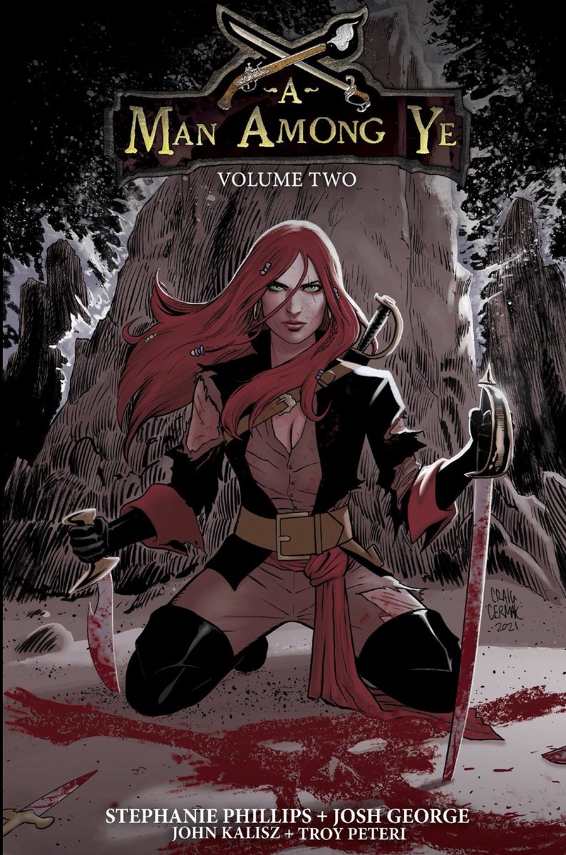 Eckospider's tweet photo. Sometimes I still read #comics just for fun and not to make videos
Finally got a chance to catch up with Anne and the crew in VOL. 2 of A MAN AMONG YE
Fantastic Pirate Shenanigans
By @Steph_Smash @joshgeorge777 John Kalisz & @troypeteri
@image / @TopCow
#Image30 https://t.co/A4ATiWIaTZ