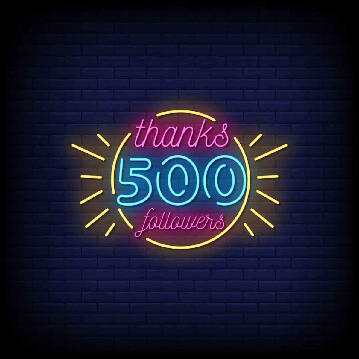 Shocked to be at 500 followers suddenly. Much love ❤️