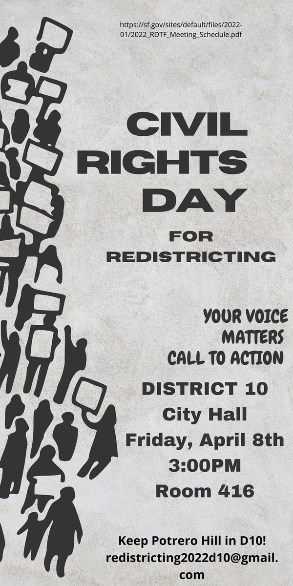 PD_4_Life's tweet photo. Shoutout To For Everyone In @PD_4_Life That Showed Up For The Rally For Redistricting D10! We Stand By D10! #redistrictingd10 #bayviewsf #support #postivedirectionsequalschange #BayArea https://t.co/avQAAbXWoM