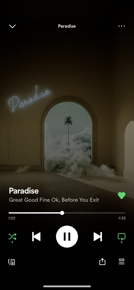 BYEamyb's tweet image. It’s been on repeat all day! Such a great song @beforeyouexit @GreatGoodFineOk 💜