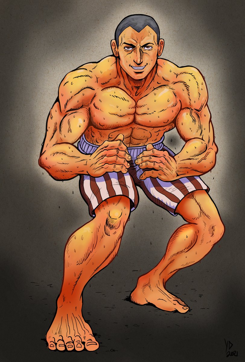 yvesdorsi's tweet photo. Okubo Noayo #shonen #fighting #MartialArts #Fight #kenganashura #streetfighter #Manga #muscle #digital #art https://t.co/WSXnYGUteU https://t.co/JQ9KPHtEea