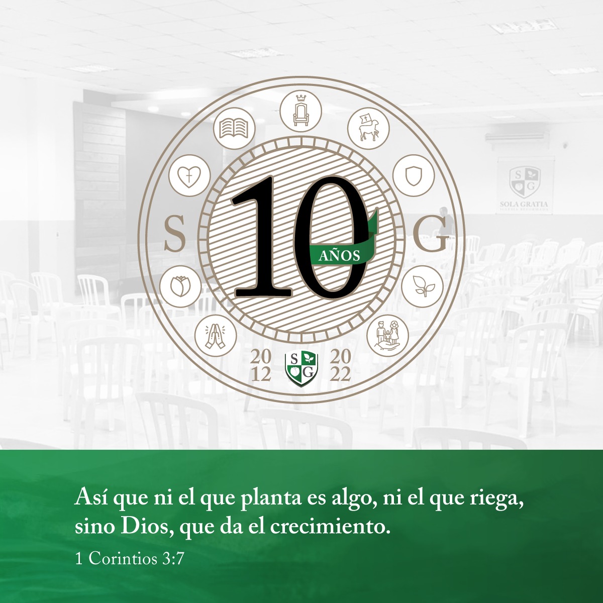 solagratiapy's tweet photo. Amados hermanos, a lo largo de estos 10 años nos hemos dedicado a predicar el evangelio de nuestro bendito Señor Jesucristo, y a enseñar Su palabra con fidelidad, rindiéndole culto en Espíritu y en Verdad (Jn. 4:23).  #10años #iglesiasolagratia https://t.co/Hw3FLksgFv