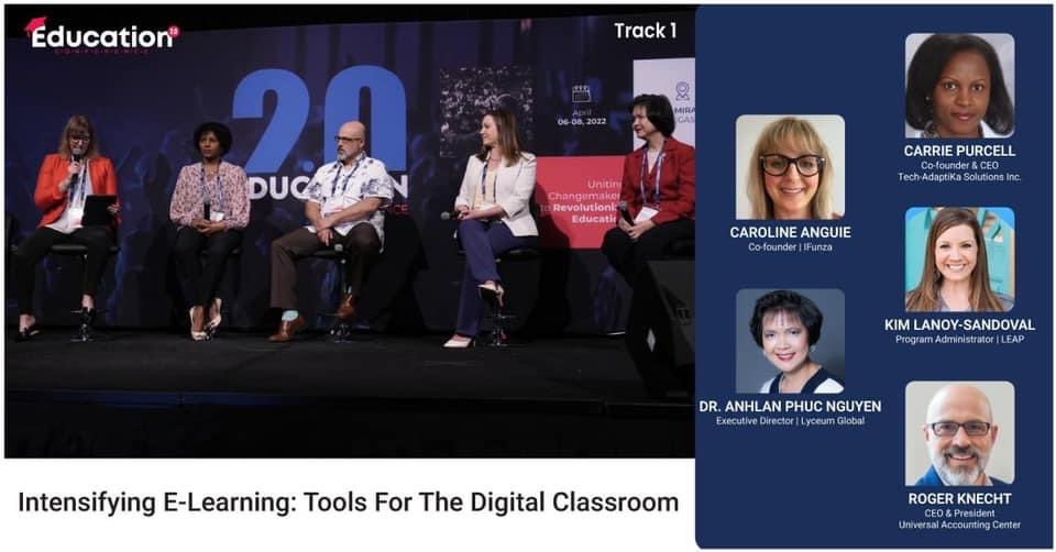 CES LEAP tweet media