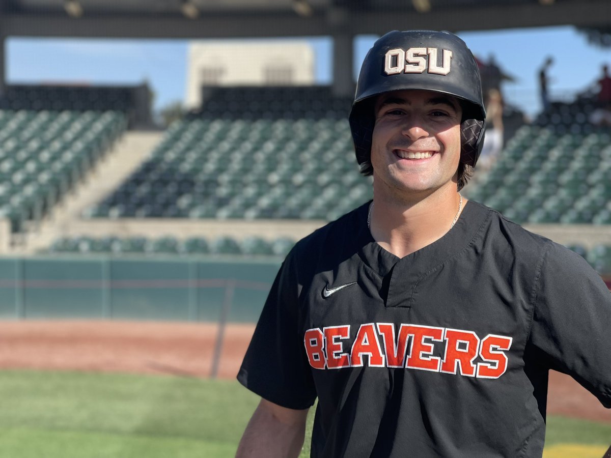 BeaverBaseball's tweet photo. The feeling when it’s a gameday. #GoBeavs https://t.co/RnMelguX8J