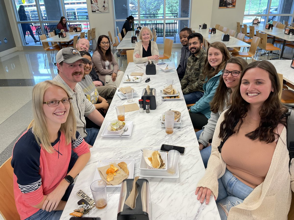 For the last day of #GPSAW, I am posting a group photo of <a href="/epp_tn/">UT Entomology & Plant Pathology</a> grad students luncheon. I tagged along for free food and great company! Thank you for everything you do, we really appreciate each one of you!