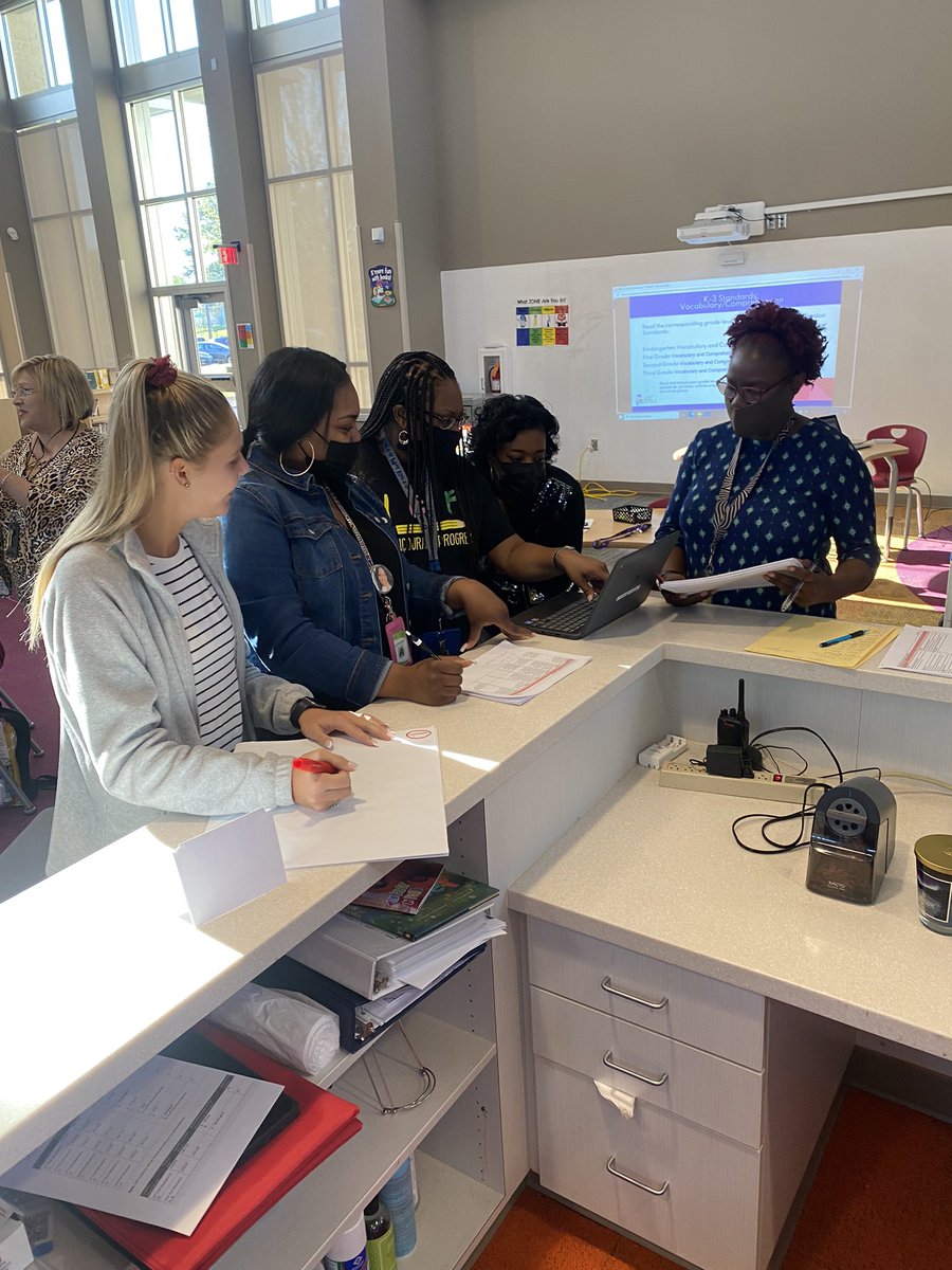 KelliLovinggood's tweet photo. @CentralESChamps is digging deeper into the 2021 ELA COS! A great day of professional learning lead by the LRS @colemanlah ! @TCSBoardofEd @Alabama_Reading @AlabamaAchieves https://t.co/i73AIP5A4t
