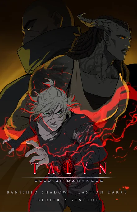 Our Variant Cover and poster for the Talyn #2.  The "Heroes Variant" cover. 