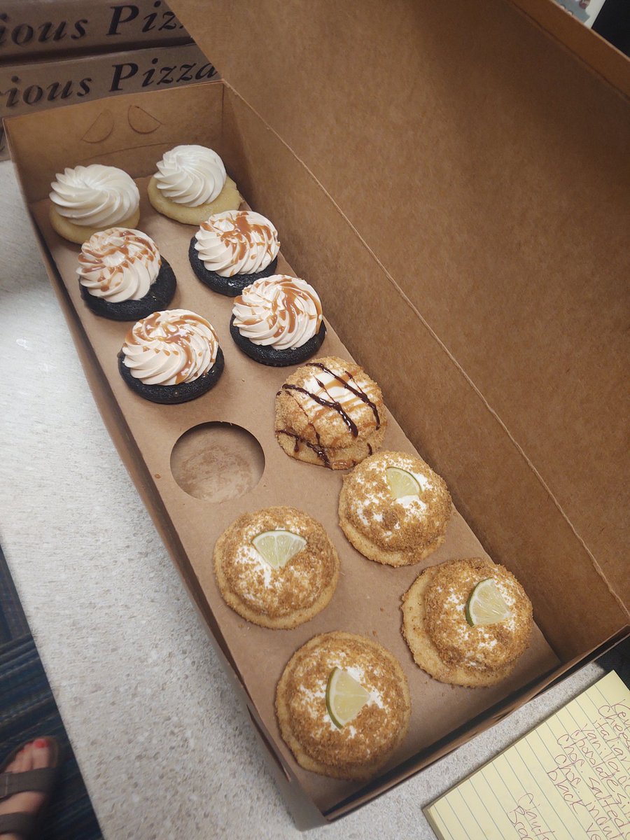 So my <a href="/McmsMinutemen/">MCMS Minutemen</a> family sure knows how to make me feel loved! Pizza lunch, cupcakes and balloons! So thankful that I get to serve the students and staff of MCMS each day!