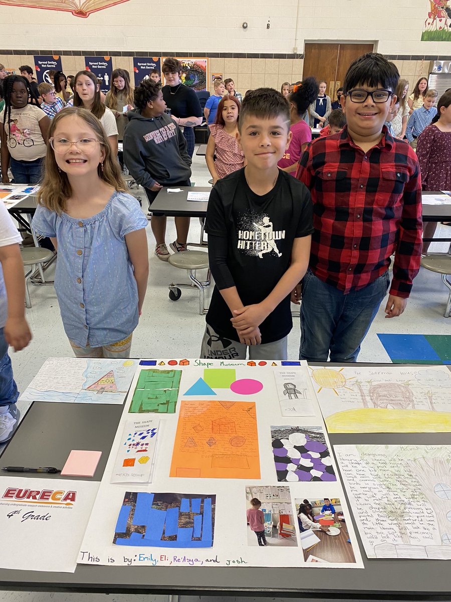 Very proud of their hard work!