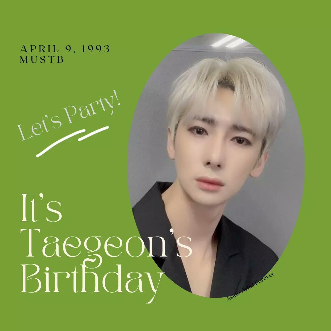Asian_Birthday_'s tweet photo. Wish you all the best!!
(Feel free to greet them)😊
Happy Birthday Kim Yukwon/U-Kwon of BLOCK B...
#HappyUKwonDay #ukwon #blockbukwon
Happy Birthday Im Taegeon of MUSTB...
#HappyTaegeonDay #taegeon #mustbtaegeon
#asianartistbirthday https://t.co/M9wiA2Gey2