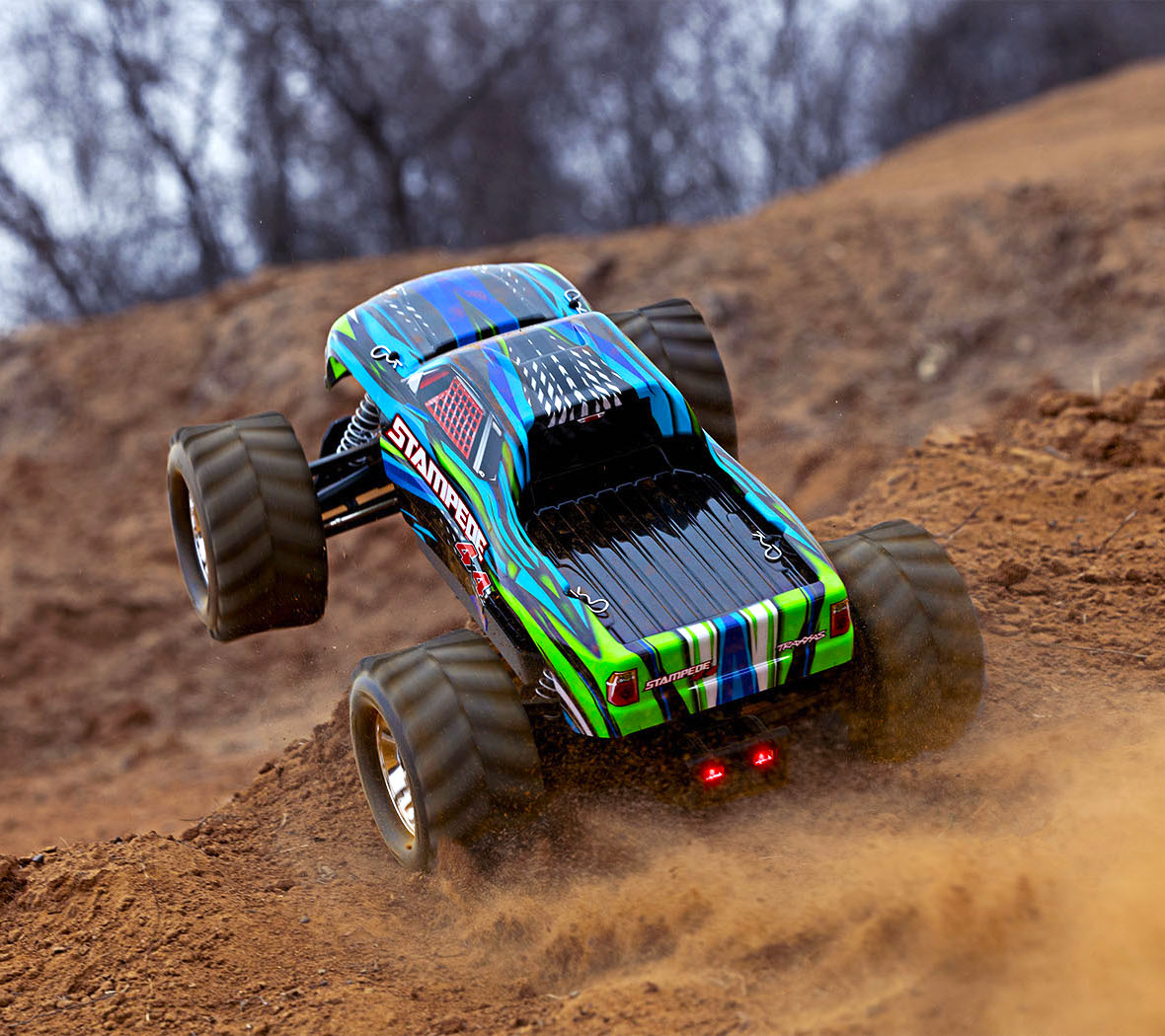 Traxxas's tweet photo. It’s Friday, light it up! Your #Traxxas Stampede 4X4 that is —> https://t.co/Er69VgYblA 💡 
Monster truck mayhem all day &amp; all night! 🤛🏼

[[Model # 67054-1]] #Stampede4X4
#FastestNameInRadioControl
[Part # 6794] #TraxxasLED https://t.co/rSQp4Pi8F3