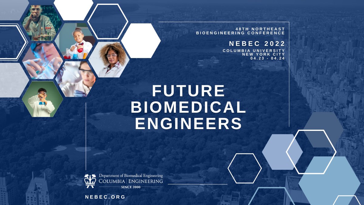 Columbia BME (@columbiabme) on Twitter photo Finalists for the "Biomedical Engineering Young Scientist Award for Graduate Students & Postdocs" will present during the "Future Biomedical Engineers" session at #NEBEC2022 and come to us from <a href="/UDelaware/">Univ. of Delaware</a>, <a href="/rpi/">Rensselaer Polytechnic Institute</a>, <a href="/ColumbiaMed/">Columbia Medicine</a>, <a href="/CUSEAS/">Columbia Engineering</a>, <a href="/nyuniversity/">New York University</a>, and <a href="/Harvard/">Harvard University</a>! Finalists for the "Biomedical Engineering Young Scientist Award for Graduate Students & Postdocs" will present during the "Future Biomedical Engineers" session at #NEBEC2022 and come to us from <a href="/UDelaware/">Univ. of Delaware</a>, <a href="/rpi/">Rensselaer Polytechnic Institute</a>, <a href="/ColumbiaMed/">Columbia Medicine</a>, <a href="/CUSEAS/">Columbia Engineering</a>, <a href="/nyuniversity/">New York University</a>, and <a href="/Harvard/">Harvard University</a>!