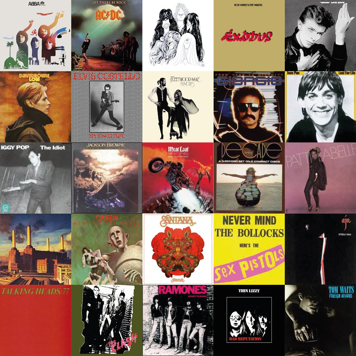 musicuyok's tweet photo. Para muchos entendidos y expertos, 1977 fue el año donde la "música popular" (entiéndase por "popular" el pop, rock, reggae, punk, etcétera) llegaría "a su pico máximo", incluso algunos lo catalogan como "el mejor año de la música popular"...

#musicuy #musicuyok https://t.co/gNvll3NWR1