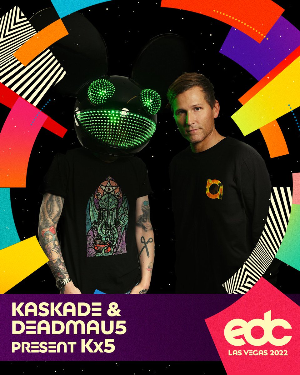 This year <a href="/edc_lasvegas/">EDC Las Vegas</a>, <a href="/deadmau5/">Goat lord</a> and <a href="/kaskade/">Kaskade</a> will be unveiling their first live performance as <a href="/kx5official/">Kx5</a>. 
🔥🤐🔥