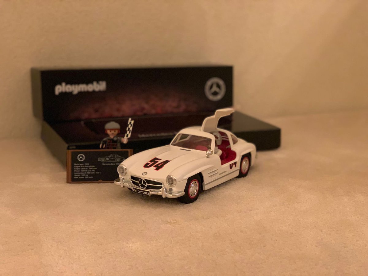 Zo leuk dit 😃 #Playmobil #300SL #MercedesBenz
