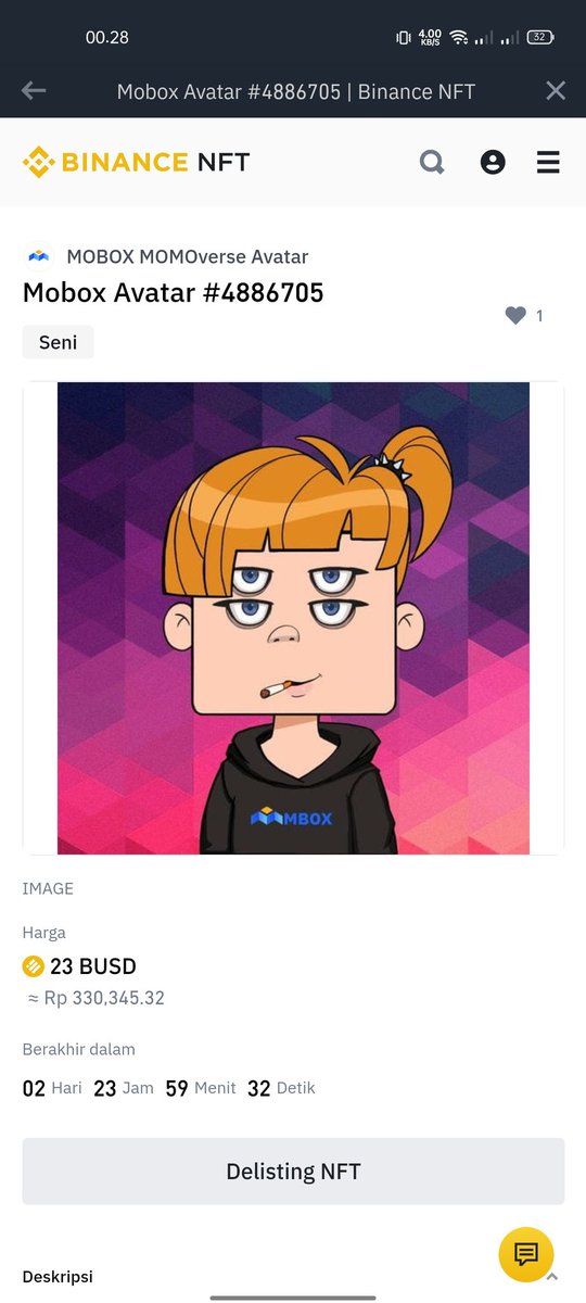 Lets collect Rare NFT #Mobox_Avatar
👉👉👉 binance.com/en/nft/goods/d…

#MoboxAvatar #Mobox #NFTs #NFT #NFTCommunity #BNB #Binance #NFTCollection #MOBOX #NFTGame #nftart #NFTdrop