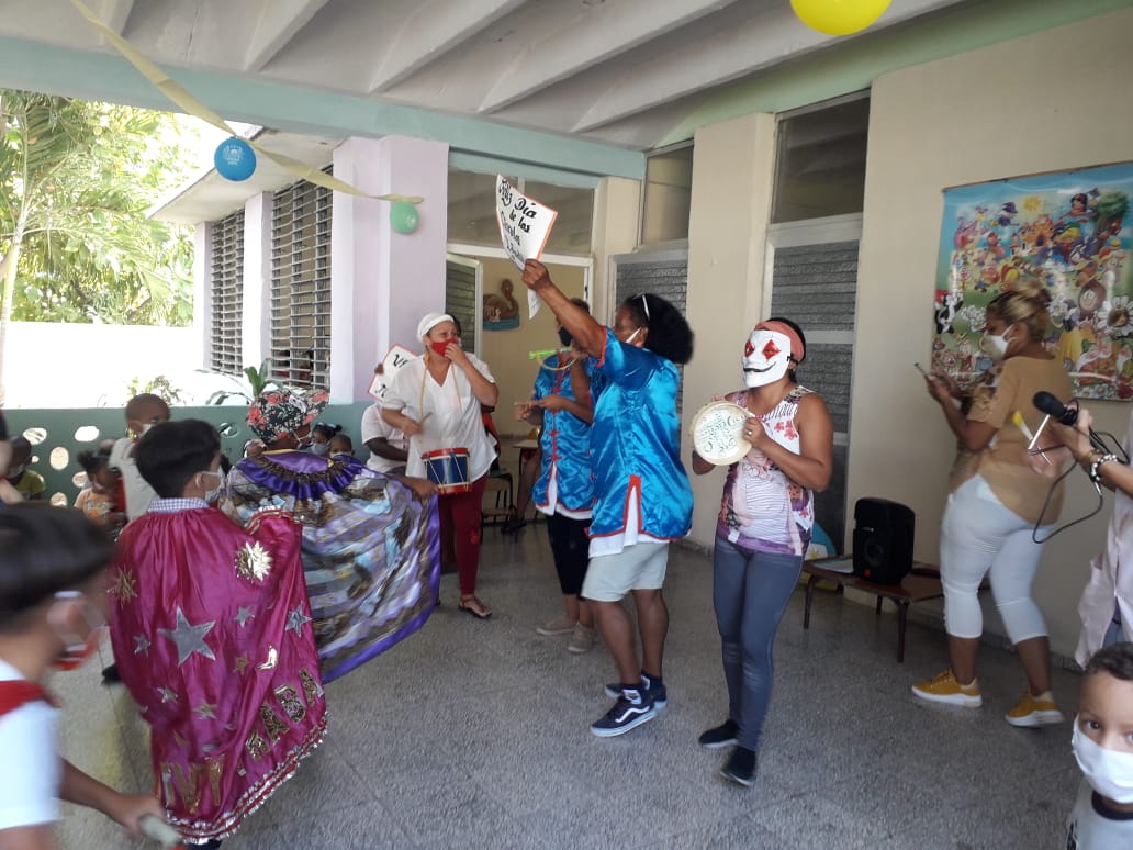 ciespiguita's tweet photo. La primera infancia se viste de gala, celebrando creación de los Círculos Infantiles, agradecidos por Fidel Castro Ruz y Vilma Espín máximos  impulsores  de esta obra de infinito amor. 
@RaulSamon @FundichelyRosa @ManceboCarmen @CubaMined @niurdisreyes #LaPrimeraInfanciaSíImporta https://t.co/Zb6x8sdGDw