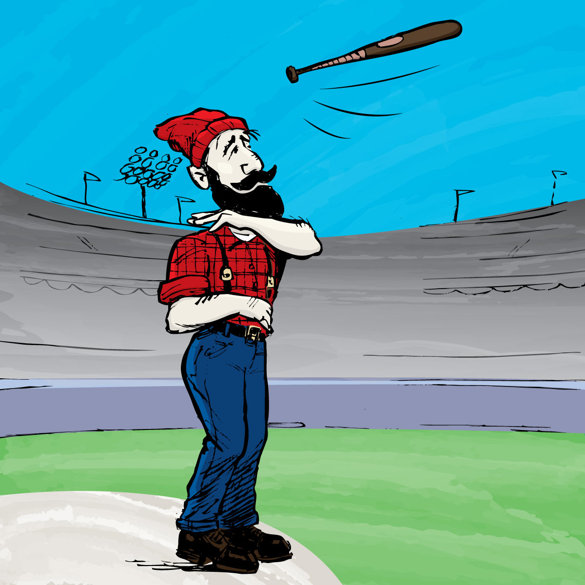 Gordie's flippin' out for opening day!