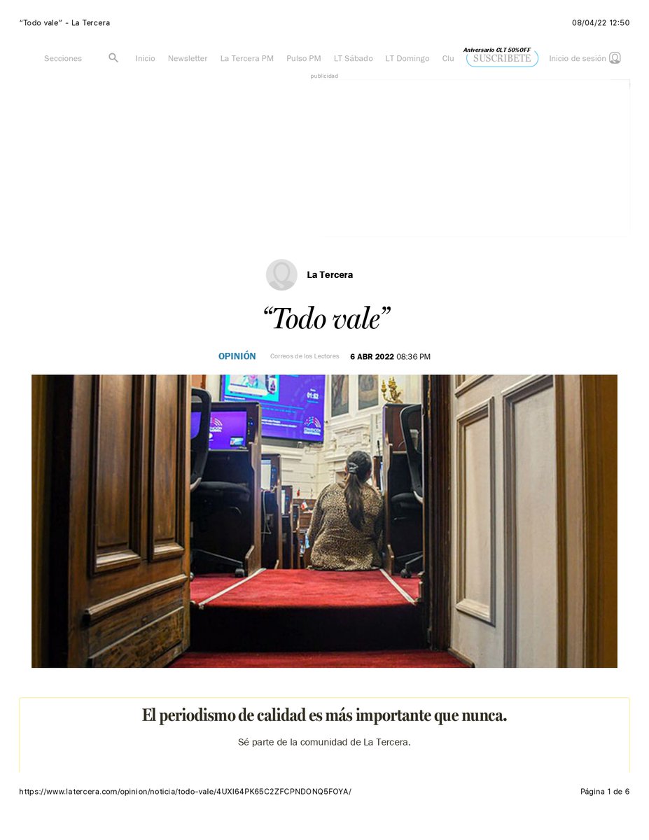 CarlosMORE07's tweet photo. Gracias La Tercera (@latercera) por el derecho a poder aclarar y replicar a @DMatamala con relación al estudio publicado por @AgriculturaFM y elaborado por MORE Innovación. https://t.co/4W0wV2tZg7