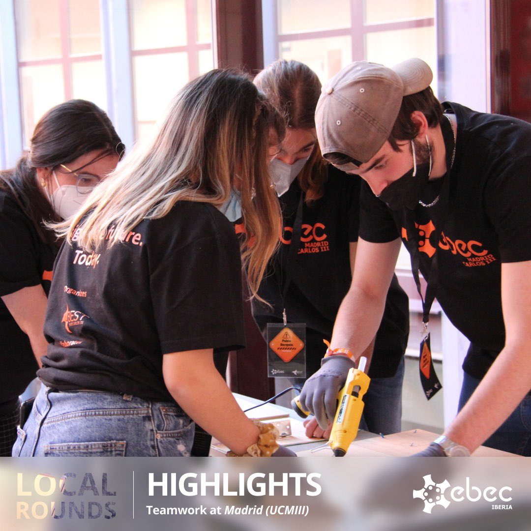 EBECIberia's tweet photo. We stay in Madrid, but this time with the Local Round of #EBEC22 in @BESTuc3m !! From teamwork to work in the store by the responsibles, this round was quite engaging. Stay tuned for more highlights! #EBECIBERIA22 #WhereInnovationsBegins #engineering #competition #porto #teamwork https://t.co/vrTDfFJ8qf