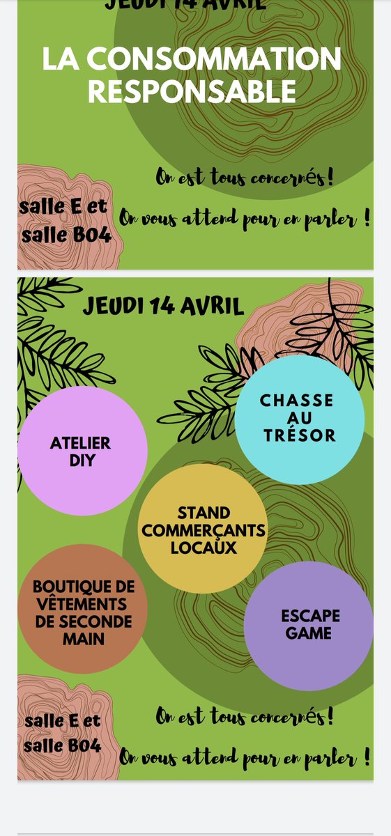 TertiaireParda's tweet photo. L'aboutissement du #chefdoeuvre des Terminales #bacprocommerce, c'est jeudi 14 avril ! https://t.co/KiMklUwPbv