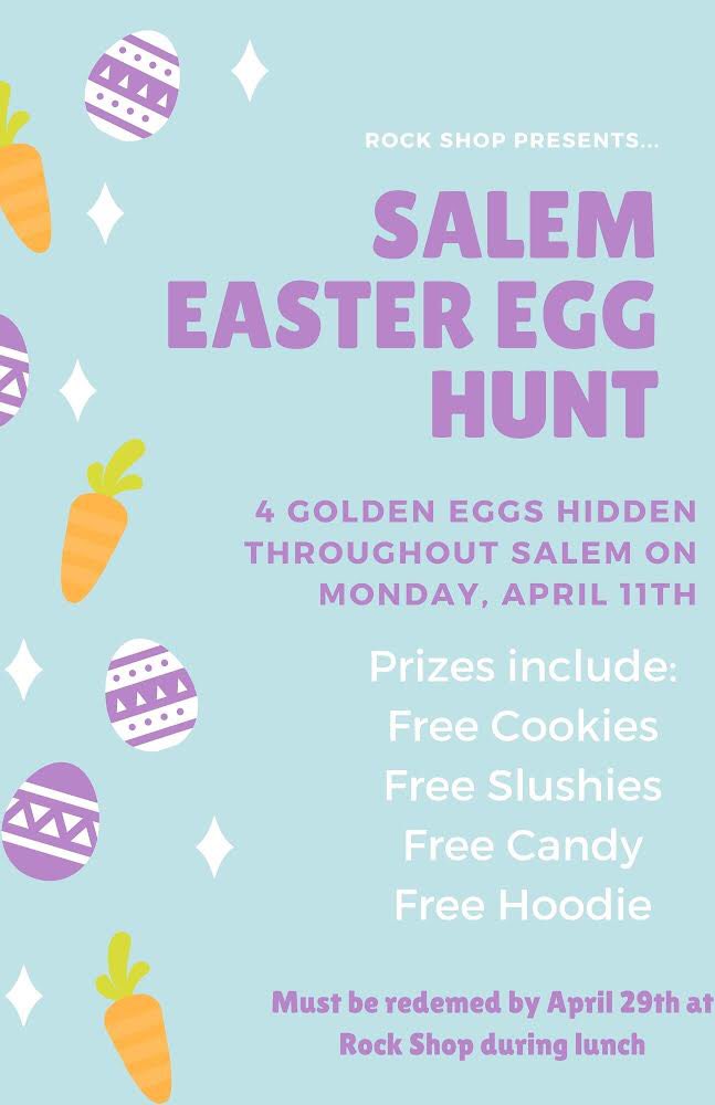 Who’s ready to win some prizes? Be on the lookout for golden eggs on Monday‼️