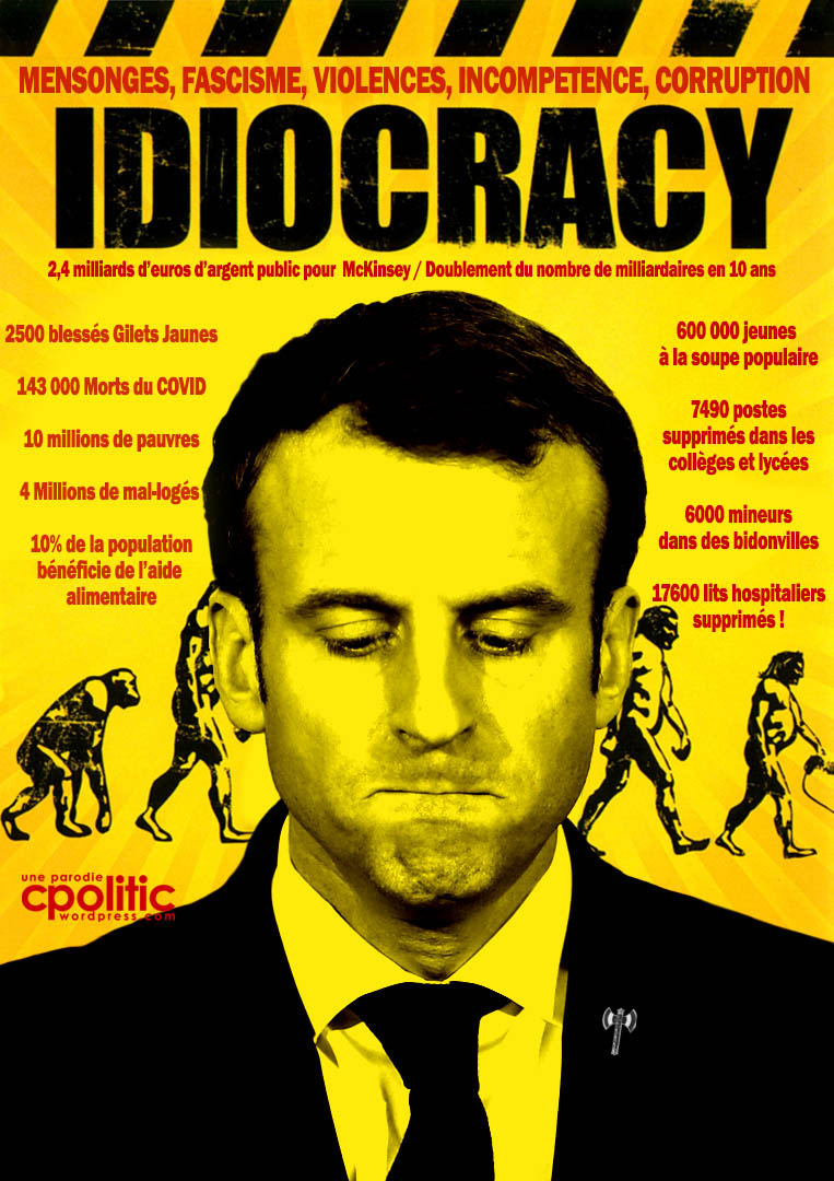 blogcpolitic's tweet photo. Cet idiot corrompu doit partir, dès le 1er tour.
#MacronDehorsDesLePremierTour 
#MacronRTL 
#MacronNousPrendPourDesCons https://t.co/FLniyWf0BI
