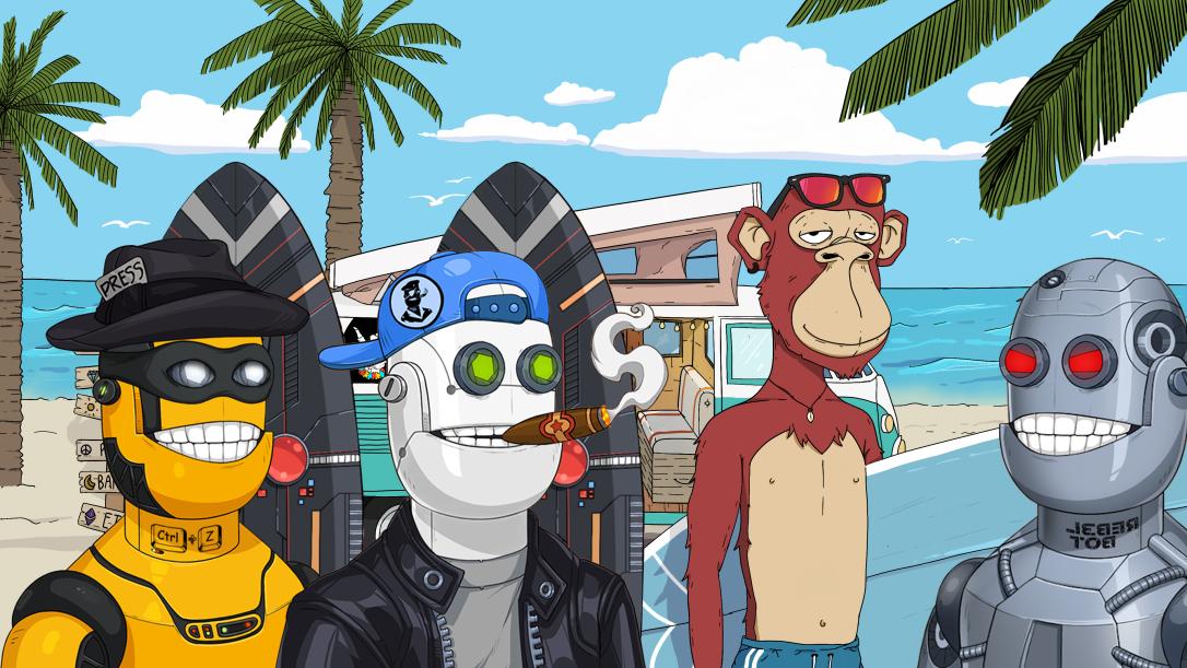 Chillin' Ape Surf Club tweet media