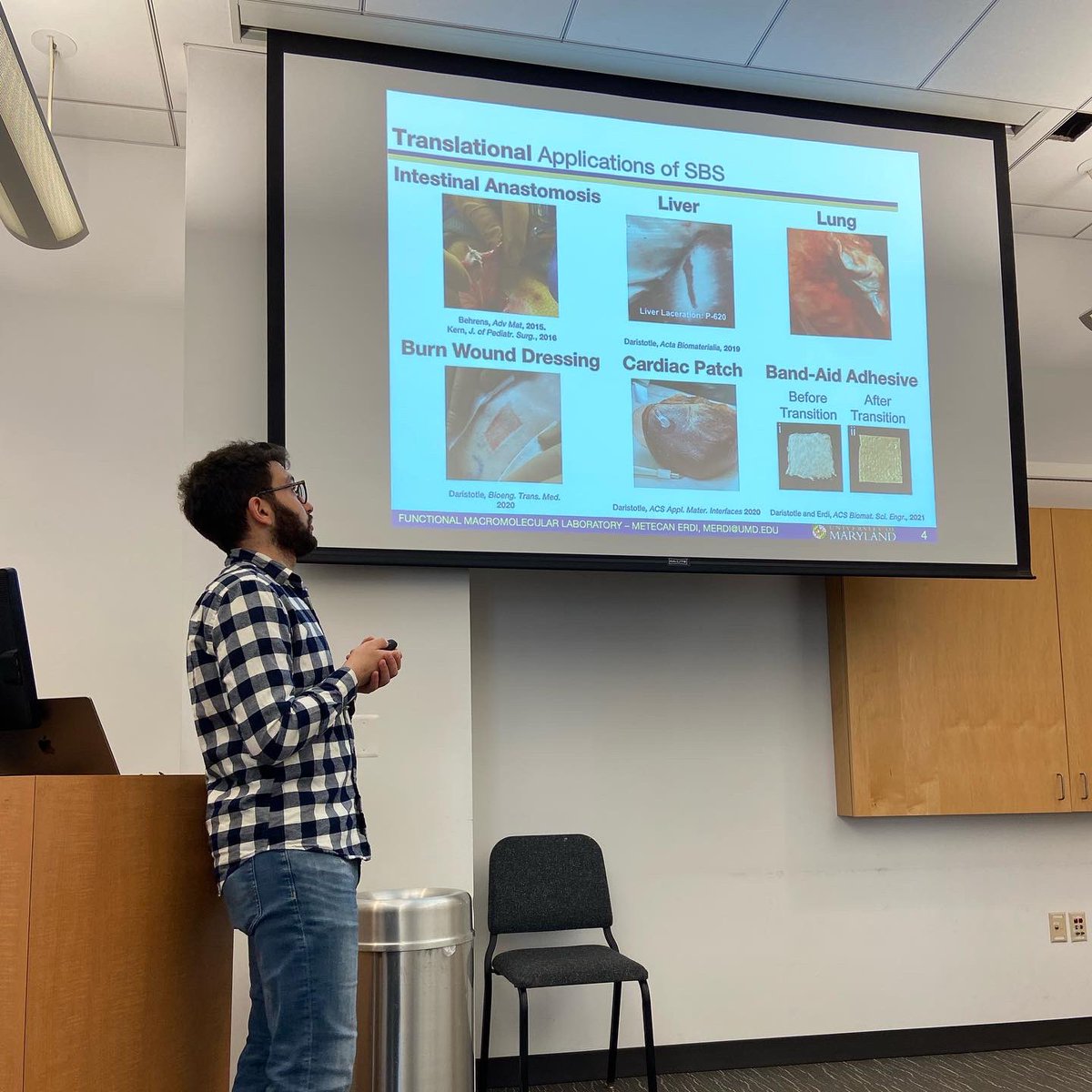 egssUMD's tweet photo. A big congrats to our fantastic speakers today, Mete &amp; Deba, on their awesome presentations! Stay tuned for more information on our next Research Presentation Series. https://t.co/Ugpiiy3Iwy