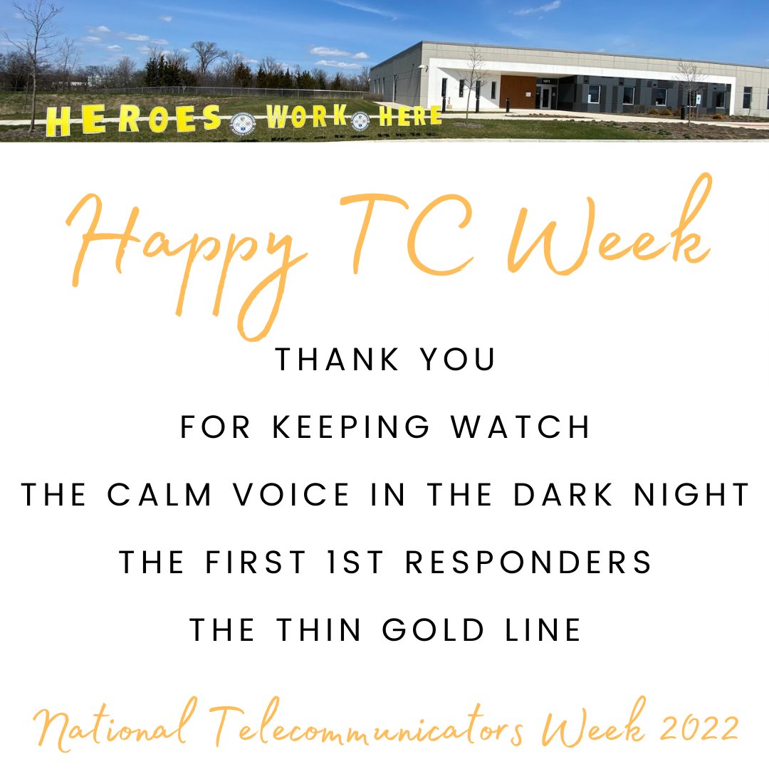 ACDCdispatch's tweet photo. To ALL PUBLIC SAFETY DISPATCHERS 💛
Special shout out to our fellow #DuPageCounty telecommunicators at #DUCOMM 💛 
#NationalPublicSafetyTelecommunicatorsWeek #ACDCpublicsafety #ACDCpride #Iam911 #ThinGoldLine https://t.co/zucrrSgrSl