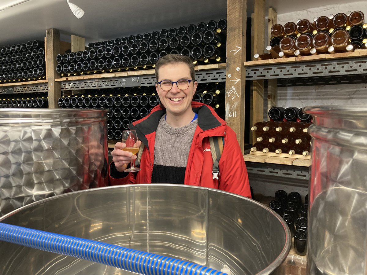 alexmayer269's tweet photo. Back at home after a brilliant holiday in Devon. Peak @RammyApple happiness reached at a tour of his favourite cider maker. Look at his happy face 😍 https://t.co/LjJLNVLTfA