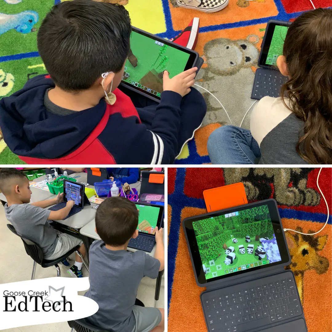 gccisd_edtech's tweet image. Hopper Primary students in Mrs. Lucke’s class are researching an animal, and their habitat. They used the information they have learned to start creating a replica of their habitat in Minecraft EDU. #gcGIANTS #gccisdEdTech #MinecraftEDU @MicrosoftEDU @PlayCraftLearn