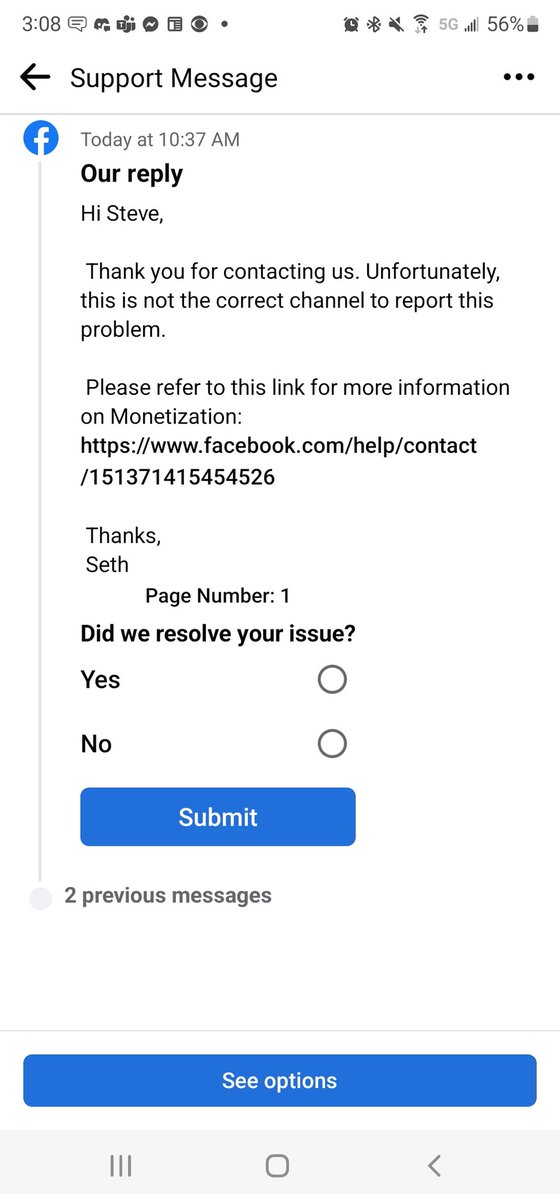 AngryVetGaming's tweet photo. Can someone explain to me how I'm supposed to report an issue that doesn't show up in the place they say to report it. I've been restricted for 5 months!!!! @FacebookGaming @Meta https://t.co/TgxcLq8Swd