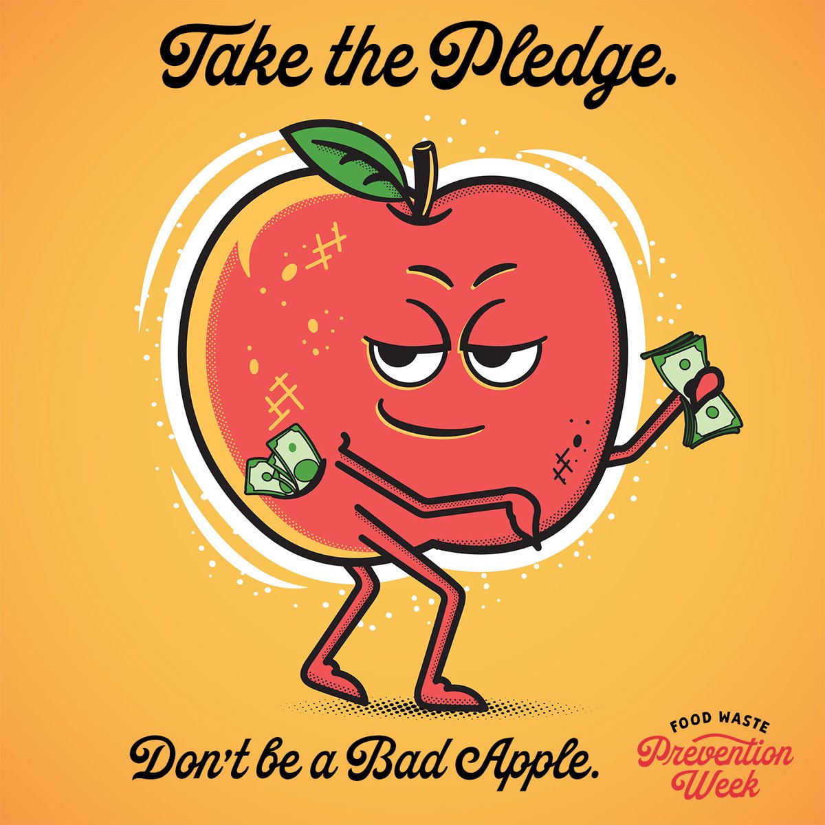 ATLResilience's tweet photo. Take the Pledge. Click the link below to commit to reducing food waste. https://t.co/ToYKmUtEAv Today’s the day you start to Save Food and Save Money! #FoodWastePreventionWeek #foodwastehero #SaveFoodSaveMoney https://t.co/xhwqJf02JK