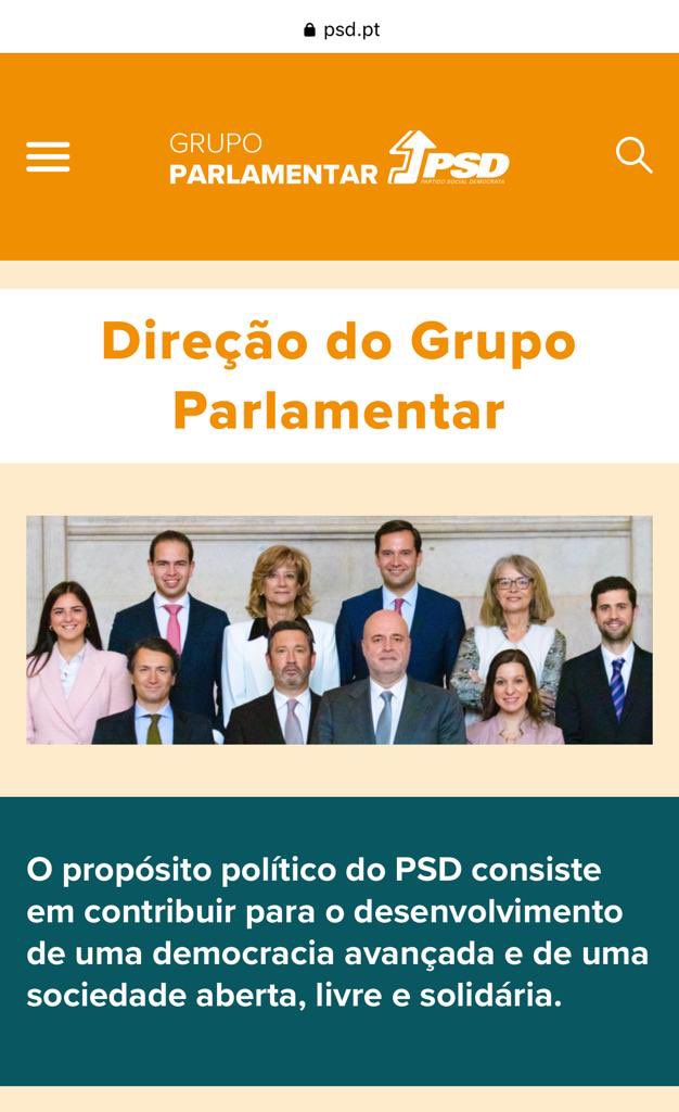 RBaptistaLeite's tweet photo. A nova Direção eleita do Grupo Parlamentar do @ppdpsd presidida por @paulomotapinto https://t.co/E8tJwSCqef
