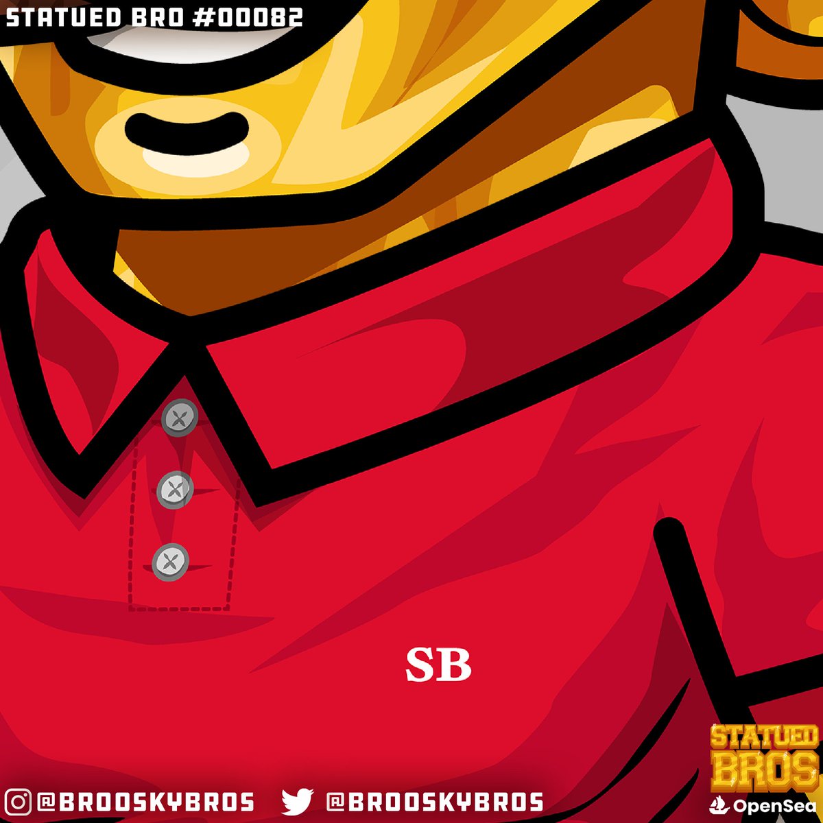 Brooskybros's tweet photo. Statued Bro #00082 |
It’s all about the details! 
#nft #nfts #NFTCommunity #NFTProject #brooskybros #statuedbros #statuebro #nftstatues 
https://t.co/Zgkl7EtDkL https://t.co/ZKBAHubzZH