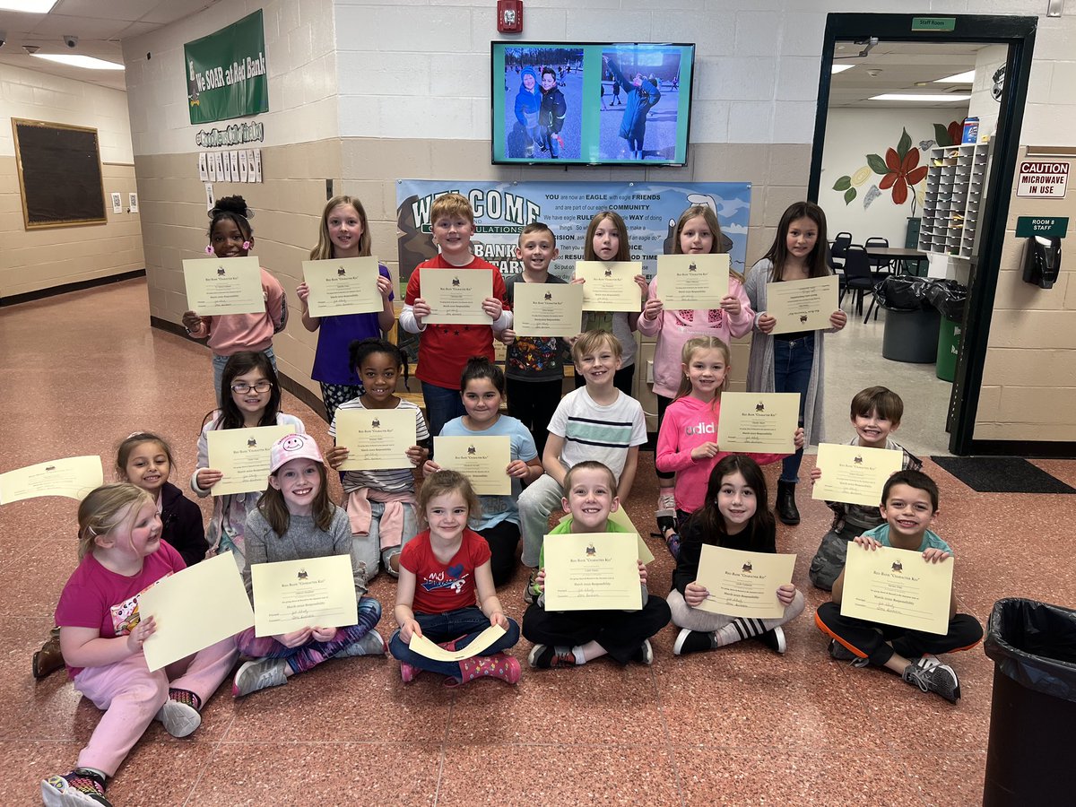 Character Kids of the month for March. They sure know that being responsible means doing what is expected every single day. They are great role models for their peers &amp; we are so proud! <a href="/wdeptford/">West Deptford</a>